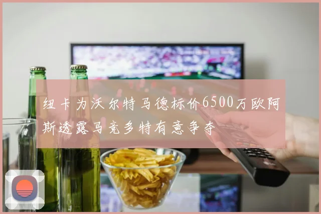 纽卡为沃尔特马德标价6500万欧阿斯透露马竞多特有意争夺